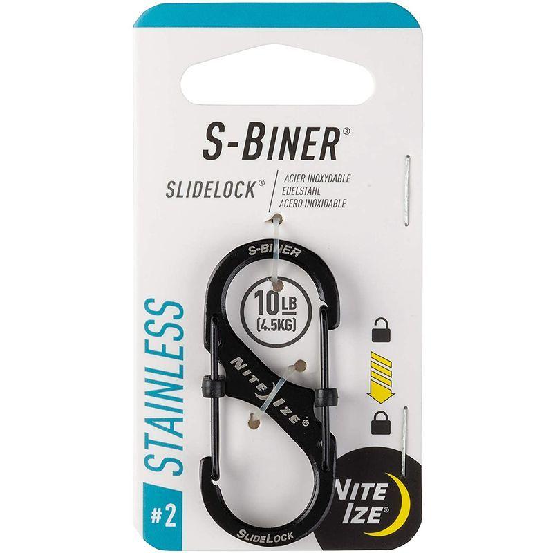 安い購入安い購入NITEIZE(ナイトアイズ) エスビナー スライドロック カラビナ #2 ブラック LSB2-01-R3 (日本正規品)  ライト、照明器具