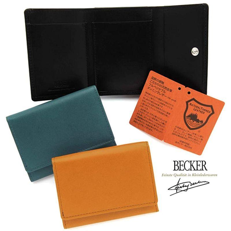 BECKER(ベッカー) 極小財布 ミニ財布 三つ折り 栃木レザー 本革 牛革 メンズ レディース ベーシック型 小さい コンパクト 日本製 栃木レザー 牛革 ベッカー 極小財布 ミニ財布 三つ折り 本革 メンズ レディース ベーシック型 小さい コンパクト 日本製 フルベジタブルタンニングレザー
