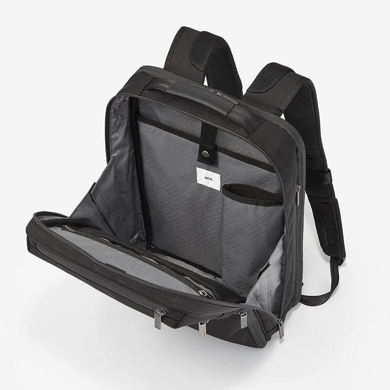 エースジーン ビジネスリュック ガジェタブルCB 15インチPC収納可 コーデュラバリスティック使用 セットアップ可能 メンズ ブラック ビジネスリュック ガジェタブルCB 15インチPC収納可 コーデュラバリスティック使用 セットアップ可能 メンズ ブラック サイズ ナイロン