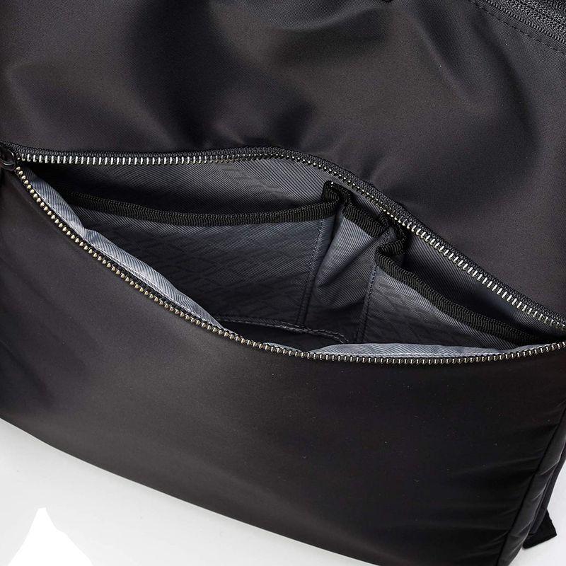 エースジーン ビジネスリュック ガジェタブルLP 15inchPC収納可 肩・腰の負担や背中のムレを軽減 B4対応 薄型 メンズ ブラック ビジネスリュック ガジェタブルLP 15inchPC収納可 腰の負担や背中のムレを軽減 B4対応 薄型 メンズ ブラック ナイロン