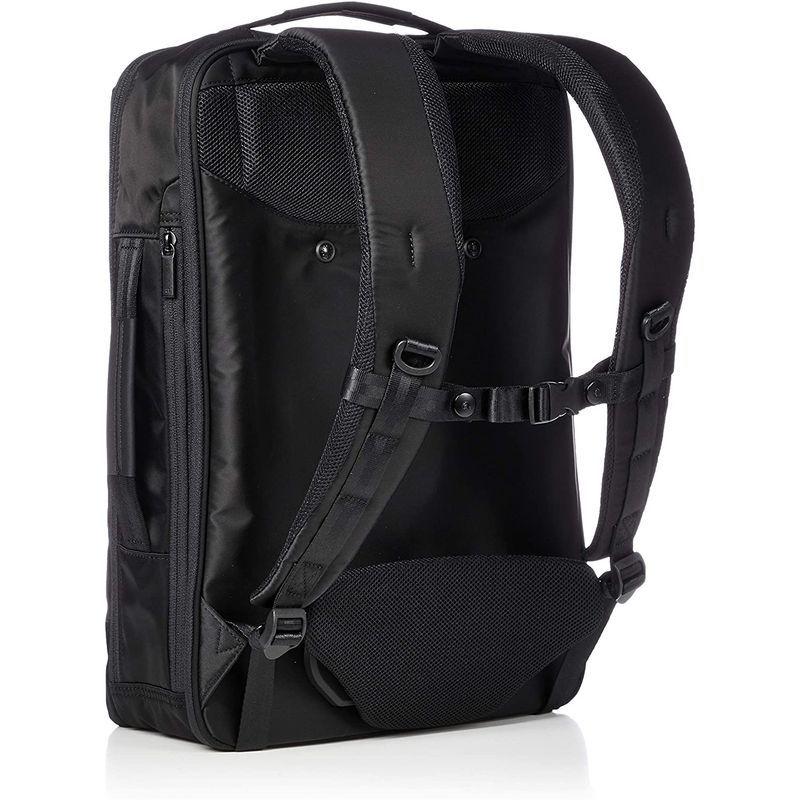 エースジーン ビジネスリュック ガジェタブルLP 15inchPC収納可 肩・腰の負担や背中のムレを軽減 B4対応 薄型 メンズ ブラック ビジネスリュック ガジェタブルLP 15inchPC収納可 腰の負担や背中のムレを軽減 B4対応 薄型 メンズ ブラック ナイロン