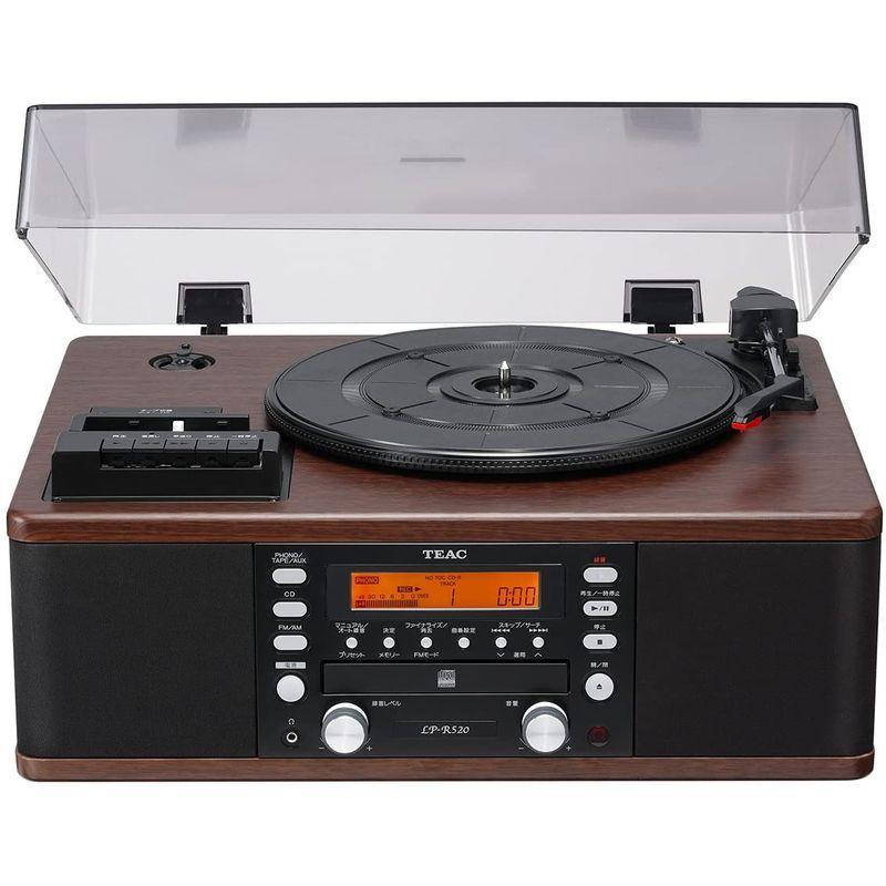 【2026年1月8日以降の発送予定】 TEAC ターンテーブル/カセットプレーヤー付CDレコーダー LP-R520(WA) 【UOI8751587250】(30682円)
