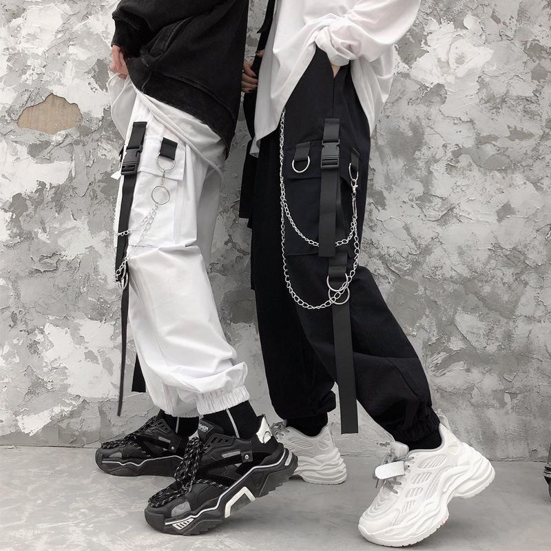 ボトムス カーゴパンツ ロゴ スポーティ ユニセックス ダンス 衣装 韓国 ファッション 大きいサイズ 個性的 服 原宿系 男女兼用 1k110 Chocooto 通販 Yahoo ショッピング