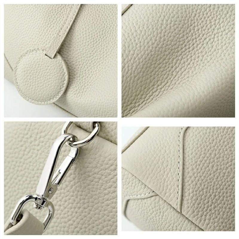 A.D.M.J ミニボストン　ハンドバッグ　ショルダーバッグ　2way シボ革 本革 ショルダーバッグ シボ感 ボストンバッグ レディース