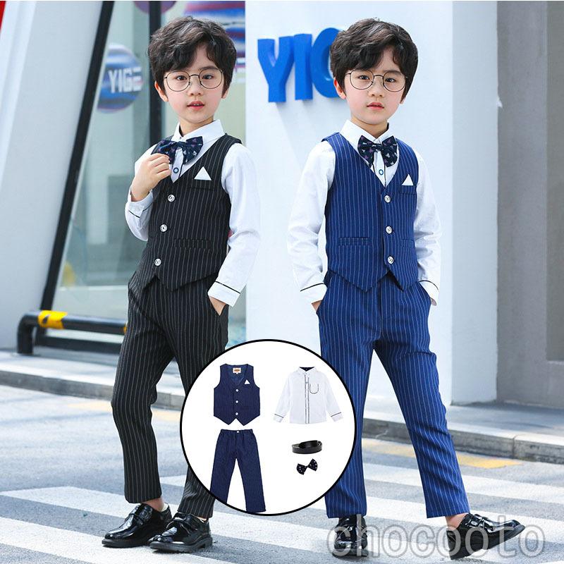 子供スーツ フォーマルスーツ子ども セット 子供服 男の子スーツ 結婚式 おしゃれ 入学式 卒業式 七五三 入学式 子どもスーツ 子供 ストライプ ブラック Db2 Chocooto 通販 Yahoo ショッピング