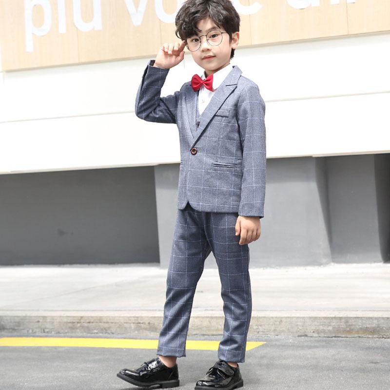 子供スーツ 男の子 おしゃれ チェック柄 スーツ 子供服 発表会フォーマル 結婚式 入学式 卒業式 フォーマル カジュアル キッズ タキシード 子ども服 ジュニア Db25 Chocooto 通販 Yahoo ショッピング