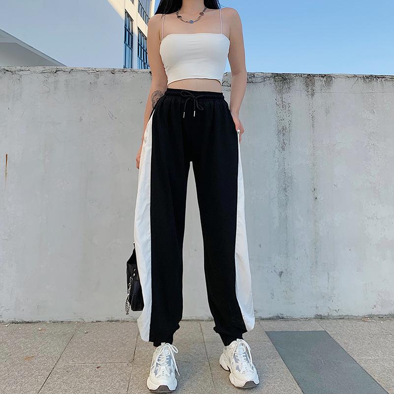 送料無料 ボトムス カーゴパンツ スポーティ ヒップホップ ダンス 衣装 韓国ファッション ストリート風 個性的 服 原宿系 男女兼用 K358 Chocooto 通販 Yahoo ショッピング