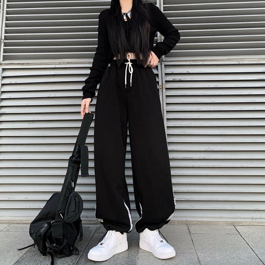 原宿系 Hiphop カーゴパンツ ダンス 衣装 レディース ボトムス パンツ 韓国 かっこいい ガールズ ズボン ロング ストリート系 K413 Chocooto 通販 Yahoo ショッピング