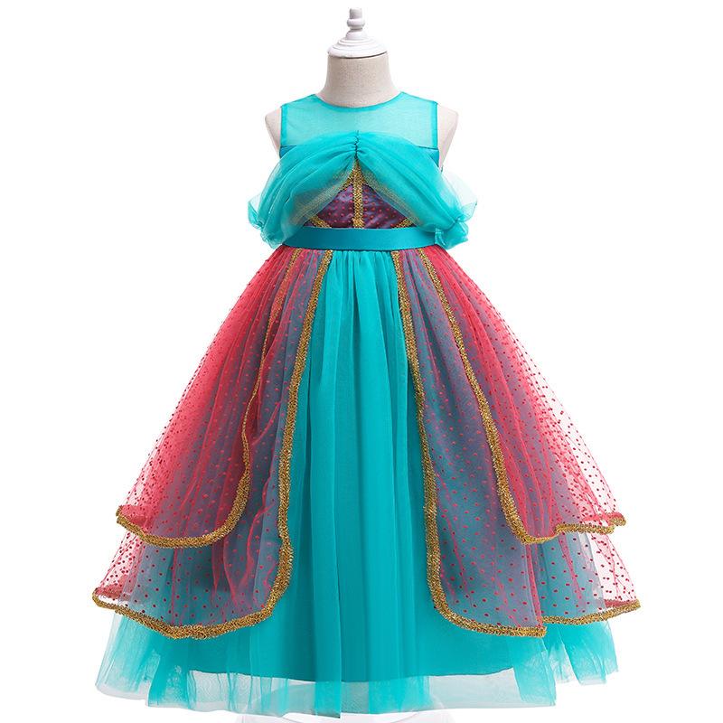 プリンセス ドレス ジャスミン ドレス 発表会 演奏会 結婚式 コスプレ 衣装 子供 仮装 アラビアン プリンセス ドレス 女の子 ダンス お姫様 宴会 プレゼント Lf162 Chocooto 通販 Yahoo ショッピング
