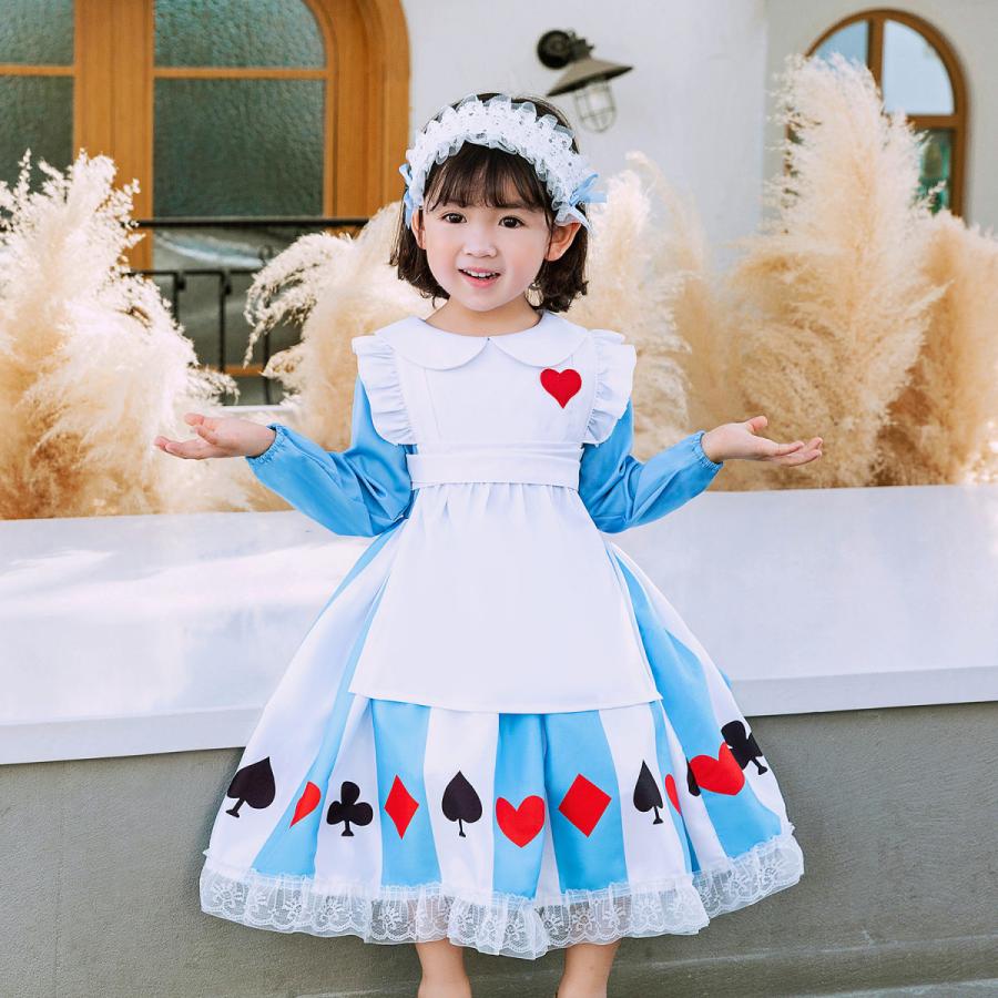 プリンセス ドレス 子供メイド ワンピースアナ 女王 エルサ アリス プリンセス ドレス 子供メイド ワンピースアナ 女王 エルサ アリス