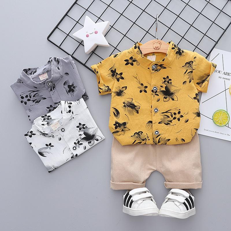 セットアップ キッズ 男の子 ボーイ セット シャツ ズボンハワイ Tシャツ夏 シンプル おしゃれ 可愛い 子供 ボトムス トップス ルームウェア プレゼント通学着 可愛いクリスマスツリーやギフトが
