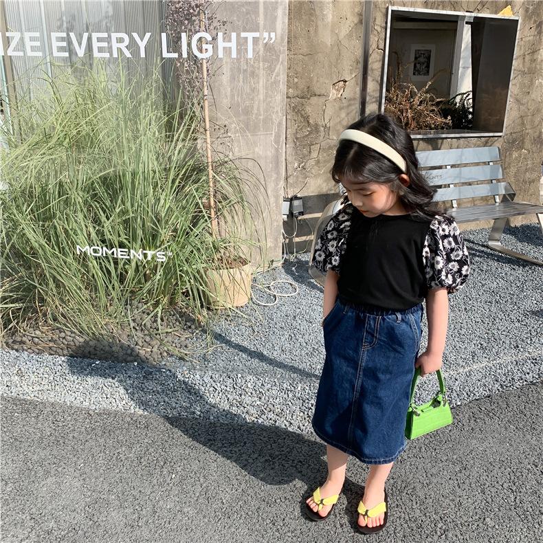 ママ 娘さん 親子お揃い ママとお揃い 娘とペアルック 親子ペア フローラル パフスリーブ 丸首 半袖 親子服 キッズ プレゼント 女の子 レディース 子供服 夏 Q294 Chocooto 通販 Yahoo ショッピング