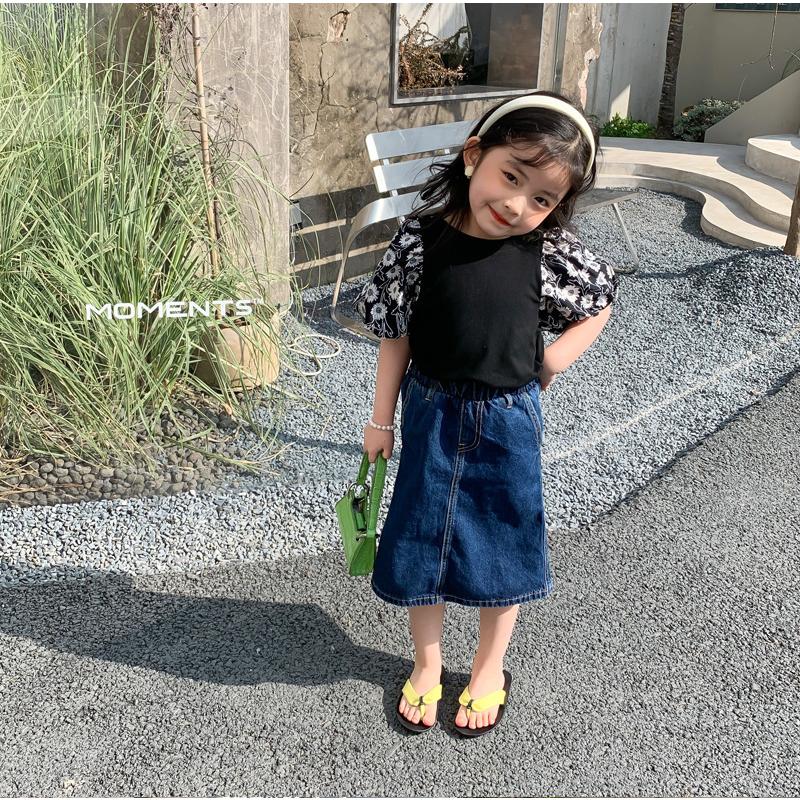 ママ 娘さん 親子お揃い ママとお揃い 娘とペアルック 親子ペア フローラル パフスリーブ 丸首 半袖 親子服 キッズ プレゼント 女の子 レディース 子供服 夏 Q294 Chocooto 通販 Yahoo ショッピング