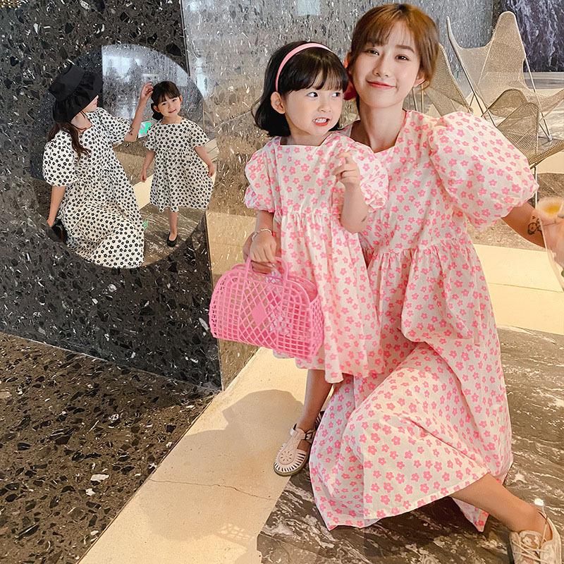 ママ 娘さん 親子お揃い ママとお揃い 娘とペアルック 親子ペア フローラル ワンピース 花柄 半袖 親子服 キッズ プレゼント 女の子 レディース 子供服 夏 Q303 Chocooto 通販 Yahoo ショッピング