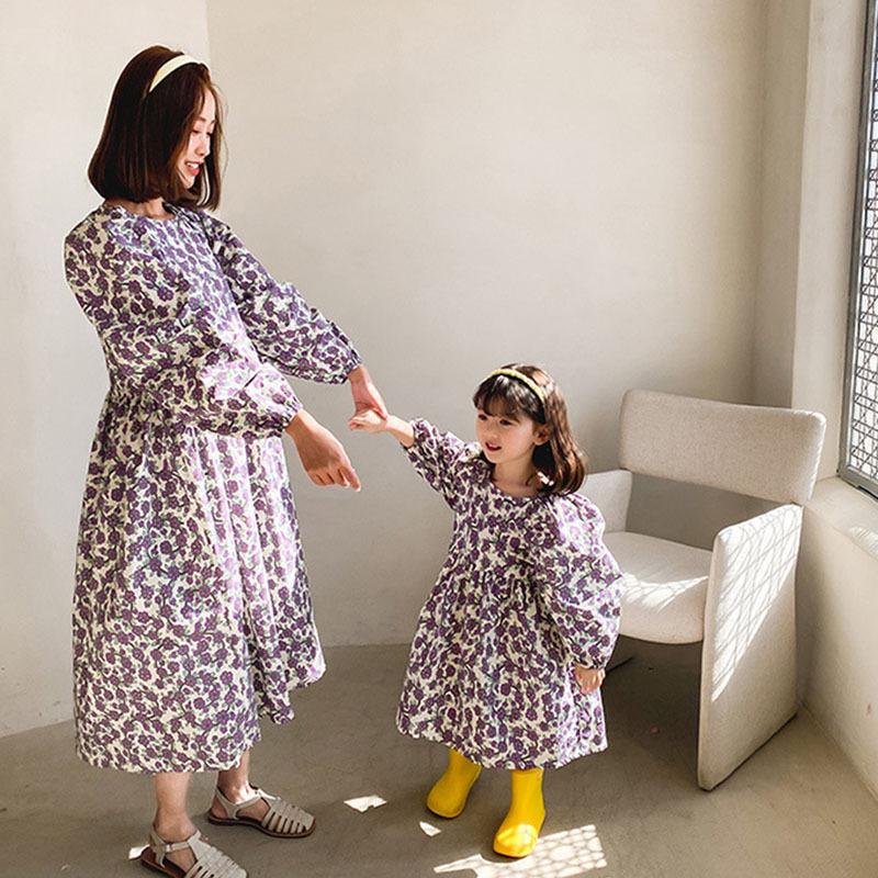 ママ 娘さん 親子お揃い 花柄 親子ペアワンピース ペアルック 親子服 家族旅行 キッズ 大人 女の子 母 レディース 子供服 Aラインワンピース Q311 Chocooto 通販 Yahoo ショッピング