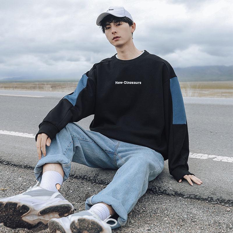 トレーナー メンズ パーカー オシャレ スウェット プルオーバー 長袖 トップス メンズファッション 黒 白 ブルー 秋 新作 S42 Chocooto 通販 Yahoo ショッピング