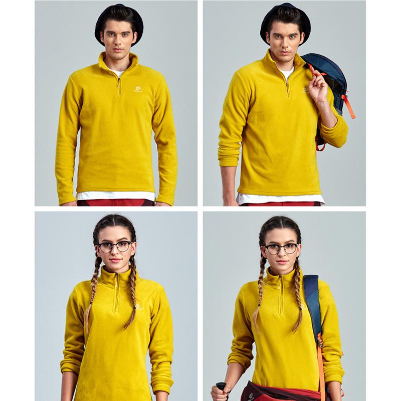 フリーストップス レディース Tシャツ 長袖 無地 ハイキング インナー タートルネック 防寒着 登山服 裏フリース 男女兼用 保温 軽量 防風|chocooto|07
