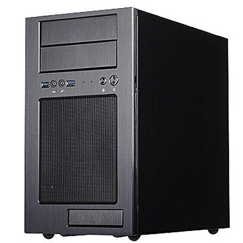 SilverStone Temjinシリーズ Micro-ATX PCケース ブラック SST-TJ08B-E TJ08