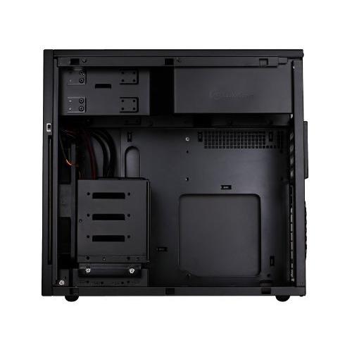 SilverStone Temjinシリーズ Micro-ATX PCケース ブラック SST-TJ08B-E TJ08