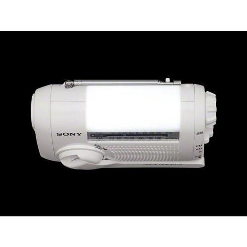 SONY FM/AMポータブルラジオ ホワイト ICF-B08/W 