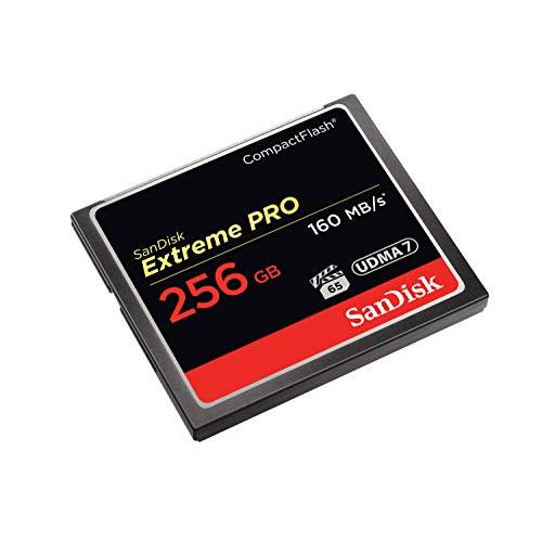 【256GB】 SanDisk/サンディスク コンパクトフラッシュ 160MB/s 1067倍速 UDMA7対応 海外リテール Extreme Pro SDCFXPS-256G-X46