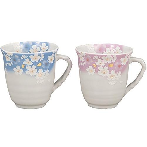 売れ筋商品 マルヨネ 九谷焼 ペアマグカップ 金箔花の舞k4 958 その他コーヒー ティーカップ Vesismin Com