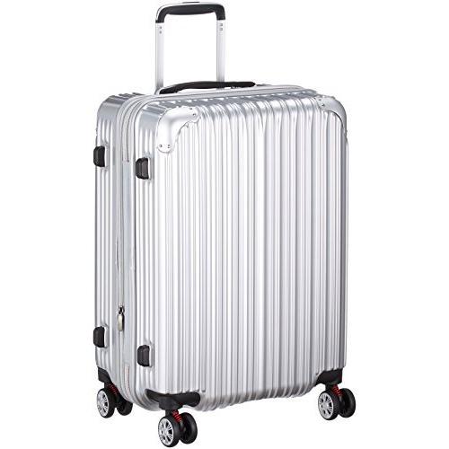 [シフレ] ハードジッパースーツケース キャリーケース 容量アップ拡張機能付 Mサイズ 中型 付 62-68L Trident トラ? 