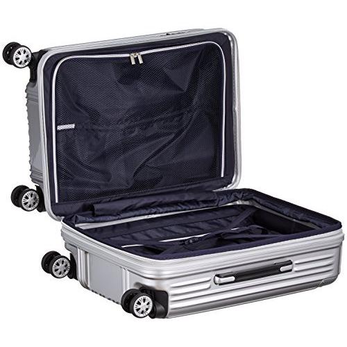 [シフレ] ハードジッパースーツケース キャリーケース 容量アップ拡張機能付 Mサイズ 中型 付 62-68L Trident トラ? 