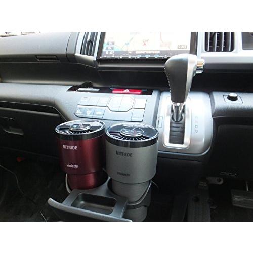 UV殺菌消臭器 LEDピュア AC1 車内用 ワインレッド