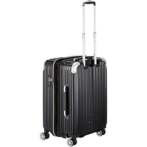 [シフレ] ハードジッパースーツケース キャリーケース 容量アップ拡張機能付 Mサイズ 中型 付 62-68L Trident トラ? 