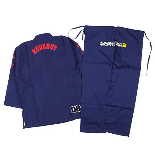 ALMA(アルマ) ルードボーイ 柔術着 JU8-A0-NV 紺 A0 ISAMI BX-90 タイサマイ PUヘッドガード //イサミ ヘッドギア プロテクター キッズ 顎ガード ボクシング キックボクシング F1287360825(12106円)