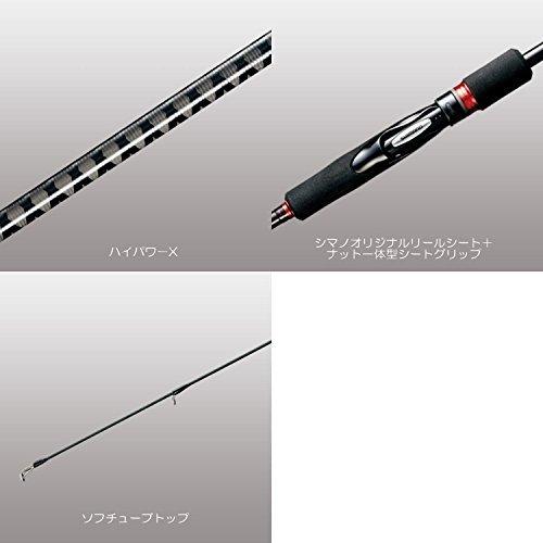 シマノ(SHIMANO) エギングロッド 18 セフィア BB S86ML 操作性重視のテクニカルモデル 