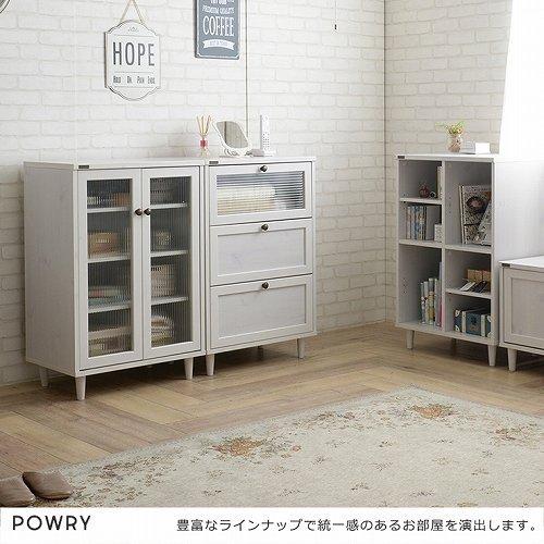 佐藤産業 POWRY チェスト 幅60cm 奥行40cm 高さ90.5cm ホワイト 3段 PW90-60H WH WSO1215783207(11433円)