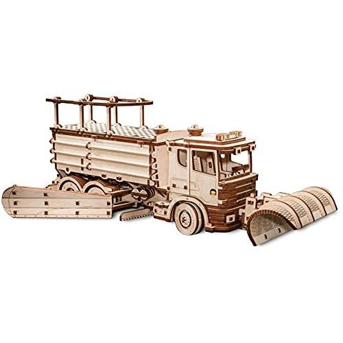 EWA Eco-Wood-Art Wooden Models Snowtruck EWA Eco Wood Art