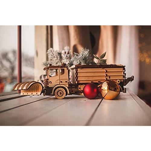 EWA Eco-Wood-Art Wooden Models Snowtruck EWA Eco Wood Art
