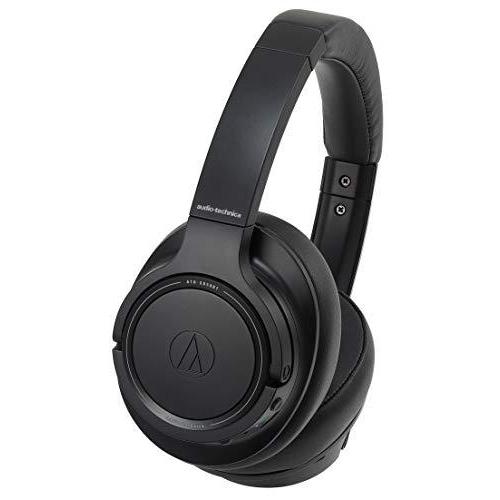 audio-technica SoundReality ノイズキャンセリングワイヤレスヘッドホン Bluetooth マイク付 ブラック ATH-SR50BT BK