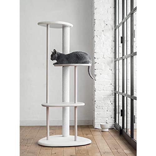 KARIMOKU CAT TREE カリモク家具 日本製 キャットタワー 撥水加工生地