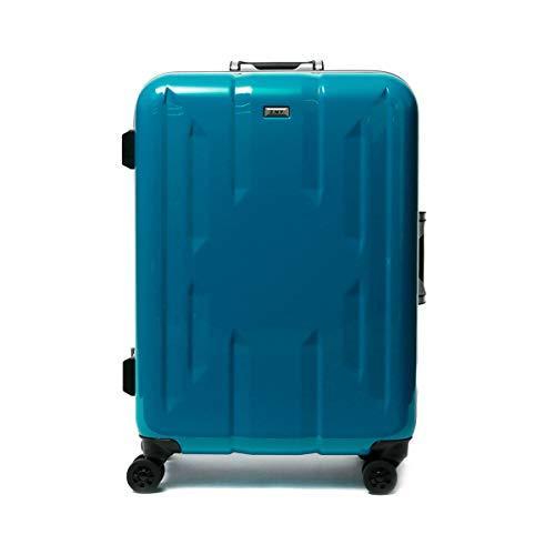 [ゼットエヌワイ]Z.N.Y ラウビル スーツケース 56L 06381 ブルーxガンメタリック/15 