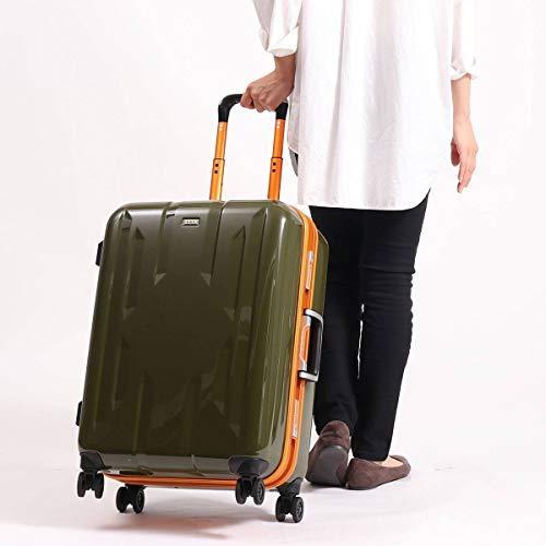 [ゼットエヌワイ]Z.N.Y ラウビル スーツケース 56L 06381 ブルーxガンメタリック/15 