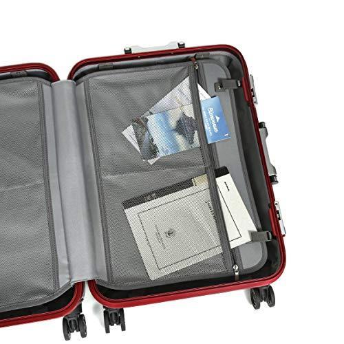 [ゼットエヌワイ]Z.N.Y ラウビル スーツケース 56L 06381 ブルーxガンメタリック/15 