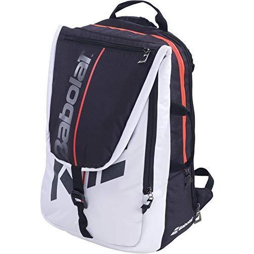 バボラ (Babolat) RACKET HOLDER 12 (テニス用ラケットバッグ 12本収納) PURE STRIKE (ピュアストライク) ホワイト/レッド 75×32×48cm 751201 