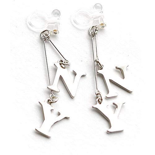 97 Off 日本製 Ny メタル フック ピアス 樹脂 ノンホールピアス イヤリング Pe S12 シルバー色 イヤリング