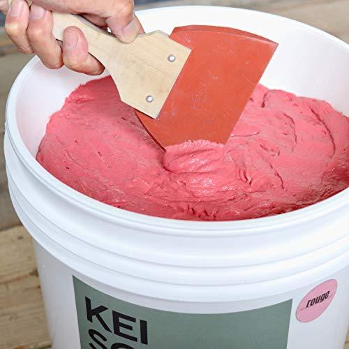 珪藻土　塗り壁　壁材　塗料　TYPE　PLASTER　KEISOUDO　ROUGE)　(18kg,