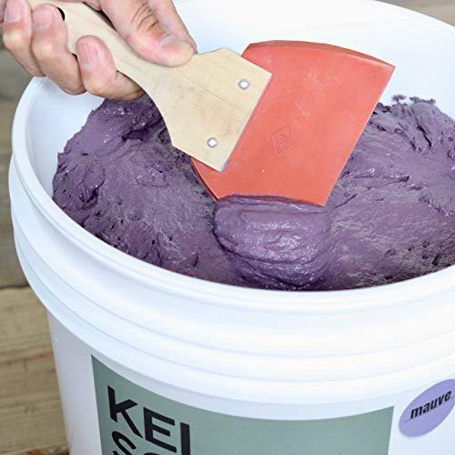 珪藻土　塗り壁　壁材　塗料　KEISOUDO　TYPE　(18kg,　PLASTER　MAUVE)