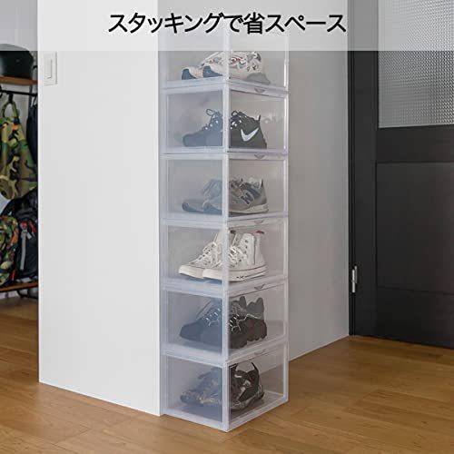 ottostyle.jp ディスプレイ シューズボックス 6個セット 【クリア