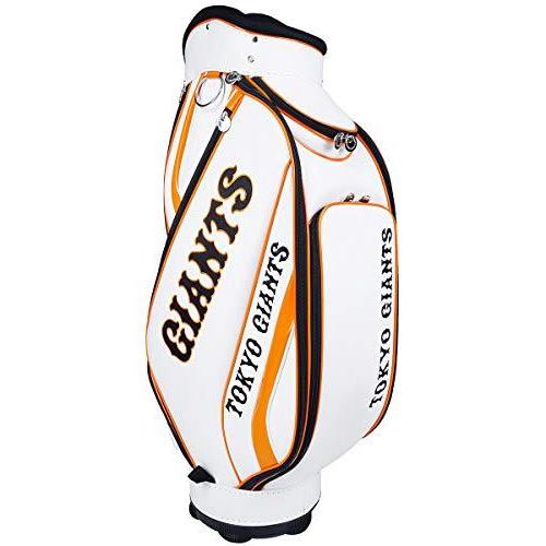 レザックス 読売ジャイアンツ キャディバッグ ホワイト×オレンジ YGCB-0510 読売ジャイアンツ