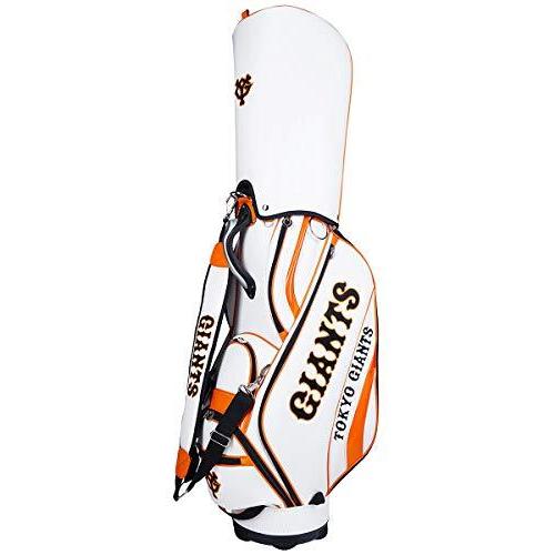 レザックス 読売ジャイアンツ キャディバッグ ホワイト×オレンジ YGCB-0510 読売ジャイアンツ