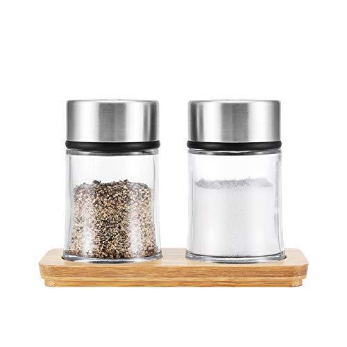 Vkchef 調味料入れ 砂糖入れ スパイスボトル 塩 コショウ入れ 砂糖 密閉容器 おしゃれ セット 多段階調味料穴 粉 Ecpqf6scal Anzanatitlan Org