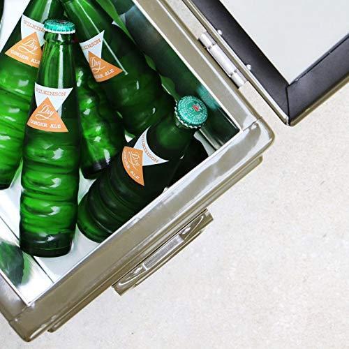 メタル クーラー ボックス Metal Cooler Box 20L (コヨーテ) 