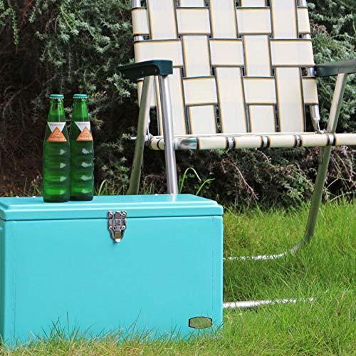 メタル クーラー ボックス Metal Cooler Box 20L (コヨーテ) 